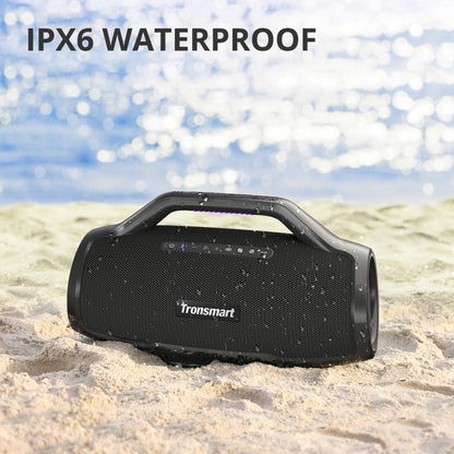 Tronsmart Bang Max  - 24 heure d'autonomie-  Étanchéité IPX6  -  un son époustouflant de 130 W- Karaoké  jusqu'à 10 heures - Poids du produit 7kg