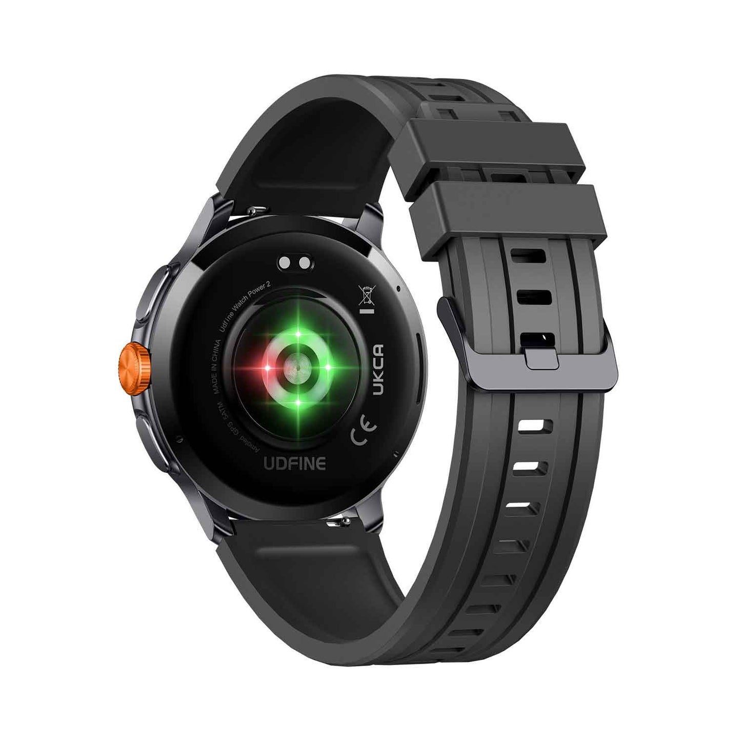 Udfine Montre connectée Power 2  - GPS intégré - Memoire interne 1 Go