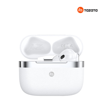 TAZATA TAURUS V - Écouteurs sans fil Eeaphone Bluetooth V5.4 avec réduction de bruit active (ANC) de -42 dB