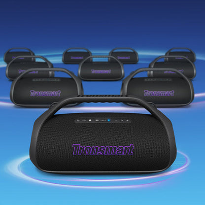 Tronsmart Bang 2 Enceinte de fête extérieure - 90 W de Pure Boom  - 26 heures d'autonomie - étancheité IPX6- application pour personnaliser l'égaliseur et synchroniser - 3 modes d'éclairage -  2,63 kg