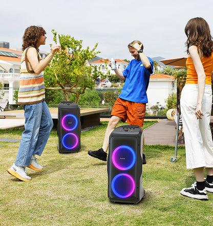 Tronsmart Halo 300  240 Watts - 20 heures d'autonomie - parfait pour les grands espace -Entrée micro ,  guitare et XLR -  20 heures  d'autonomie - 14 kg -  scène sonore élargie à 270°