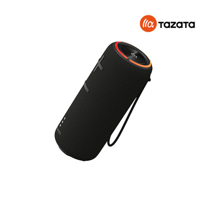 TAZATA FUN 300 - Lumières RVB Haut-parleur Bluetooth IPX7 Imperméable 2 * 6 W Puissant conducteur Radiateur passif