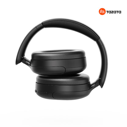 TAZATA L18 - Bluetooth sans fil casque hybride ANC réduction du bruit 35 heures de jeu