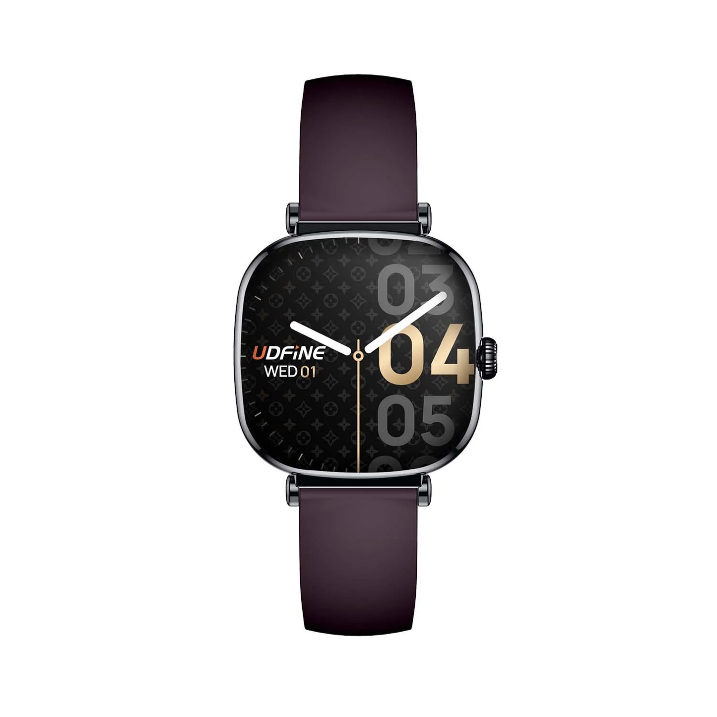 Udfine Montre connectée Luna- Plus de 100 modes sportifs  Résistance à l'eau IP68 - Écran AMOLED de 1,7 pouce avec affichage permanent (AOD) - Alertes d'appels et de messages Bluetooth -