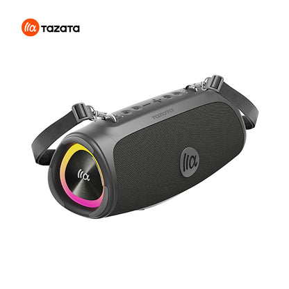 TAZATA BOOMBLAST MINI - Portable Sans Fil Party Stéréo avec TWS 1.5 KG et 7.4 V 3600 mAh Source d'alimentation