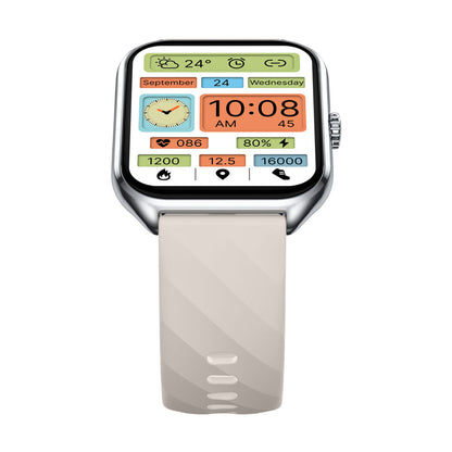 Zeblaze GTS4 - Montre intelligente - 14 jours d'autonomie - Charge magnétique -  Ecran AMOLED - autonomie 14 jours - Capacité de la batterie 300 mAh - Largeur de bande environ 22 mm - Étanche  IP68- couleur grise