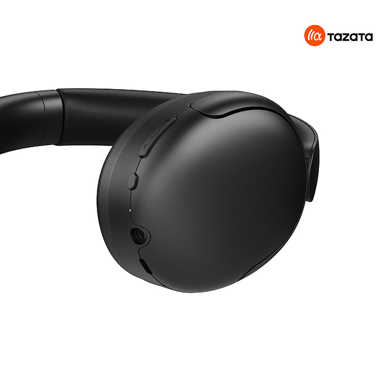 TAZATA L18 - Bluetooth sans fil casque hybride ANC réduction du bruit 35 heures de jeu