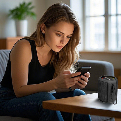 TAZATA PALM 100 - Système de haut-parleur Bluetooth extérieur 16 W avec mains d'appel gratuit étanche IPX7