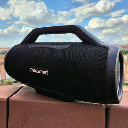 Tronsmart Bang Max  - 24 heure d'autonomie-  Étanchéité IPX6  -  un son époustouflant de 130 W- Karaoké  jusqu'à 10 heures - Poids du produit 7kg