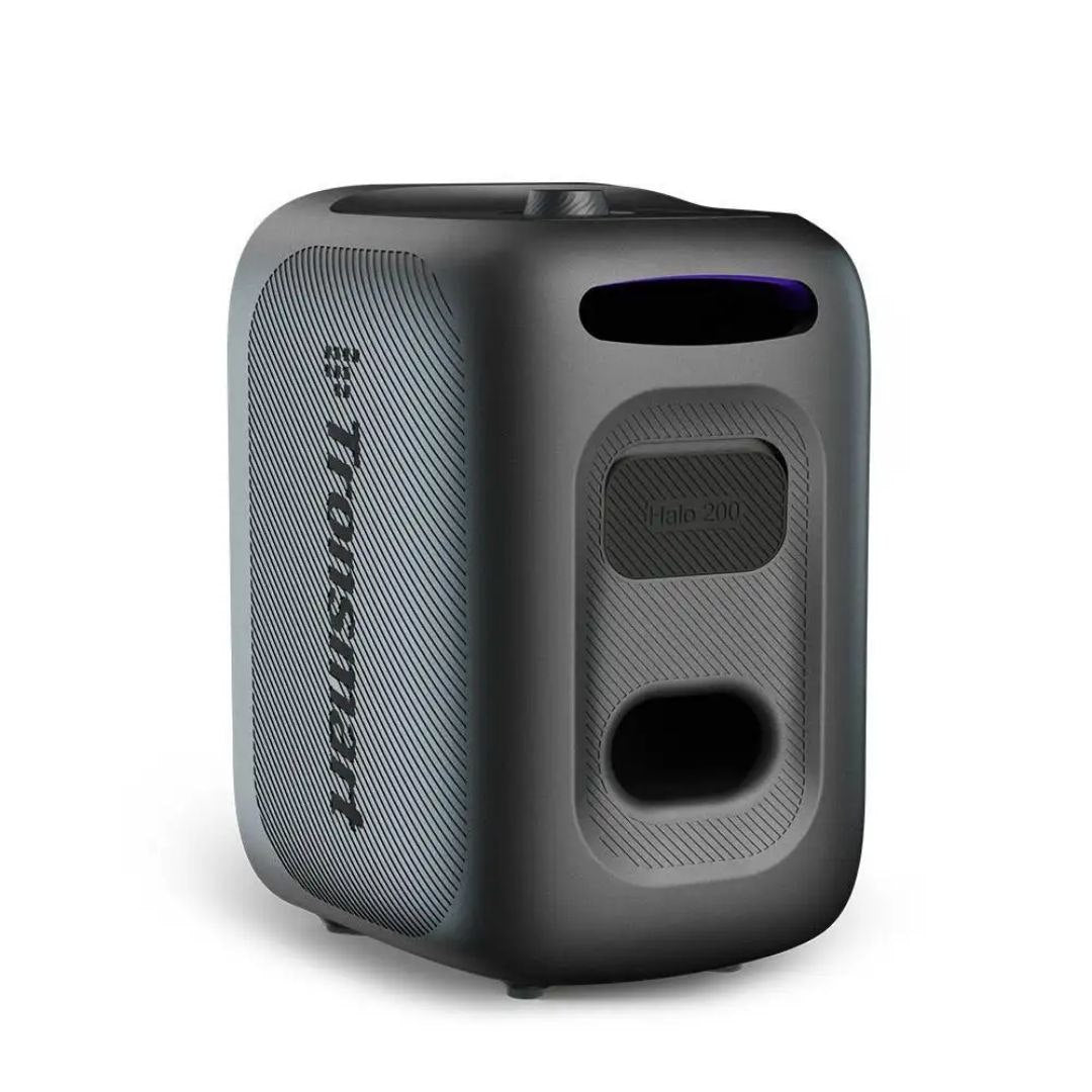 Tronsmart Halo 200 -  120 W - Indice de protection IP  IPX4 - Autonomie   18 heures - Poids du produit  7kg - 2 x Micros sans fil