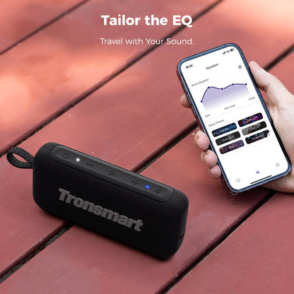 Tronsmart Trip 2 Enceinte portable d'extérieur 10 Watt- 20 heures d'autonomie- étanchéité IPX7-es appels mains libres via un microphone intégré