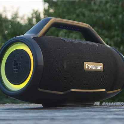 Tronsmart Bang Max  - 24 heure d'autonomie-  Étanchéité IPX6  -  un son époustouflant de 130 W- Karaoké  jusqu'à 10 heures - Poids du produit 7kg