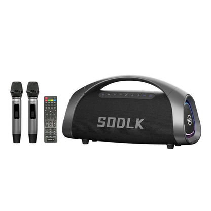 SODLK S1617 - Enceinte portable 320W RGB IPX6 - 10h - 2 micros - télécommande
