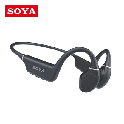 SOYA - Casque sport à conduction osseuse , étanche IPX8, connexion stable pour les entraînements en groupe