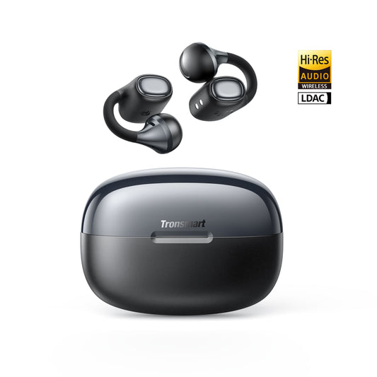 Tronsmart OpenFly Clip 2 - Écouteurs clip Hi-Res - 32h - écoute ambiante - appels clairs