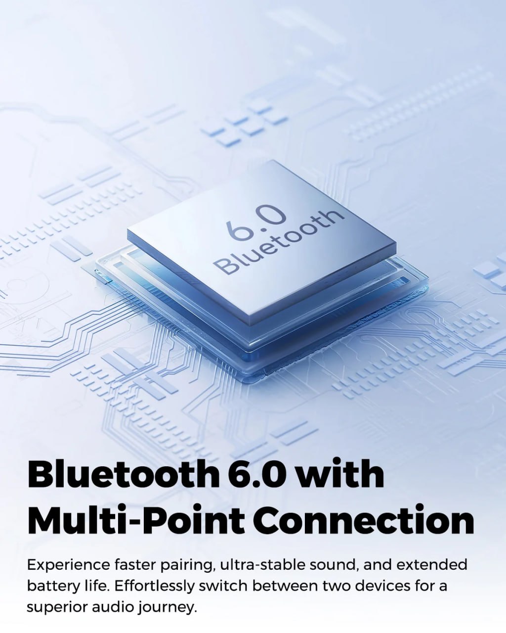 SOUNDPEATS Q3 Pro - Écouteurs Bluetooth 6.0 ANC -38dB - 42h - 13mm - IP55