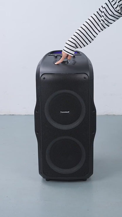 Tronsmart Halo 300  240 Watts - 20 heures d'autonomie - parfait pour les grands espace -Entrée micro ,  guitare et XLR -  20 heures  d'autonomie - 14 kg -  scène sonore élargie à 270°