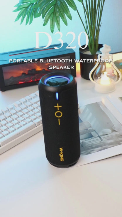 Enceinte Bluetooth compacte W-KING D320 40 W RMS pour les voyages