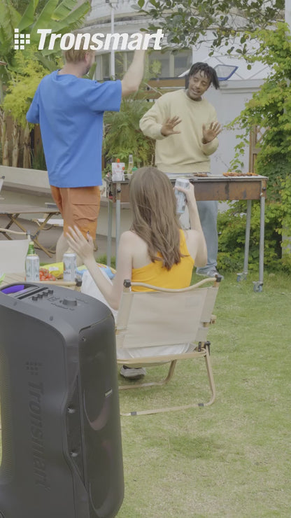 Tronsmart Halo 300  240 Watts - 20 heures d'autonomie - parfait pour les grands espace -Entrée micro ,  guitare et XLR -  20 heures  d'autonomie - 14 kg -  scène sonore élargie à 270°