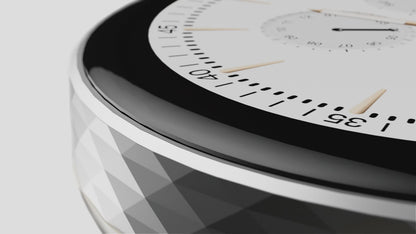 Zeblaze Lily 2 - Montre connectée élégante pour femme -Ecran AMOLED- Écran tactile -Bracelet en silicone durable et confortable- Capacité de la batterie 200 mAh - Appel vocal - Poids 34,6 g