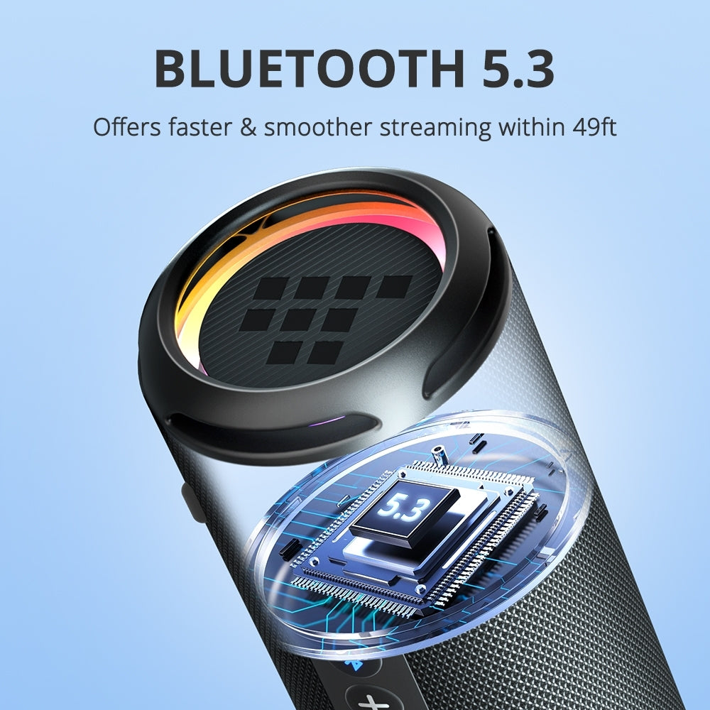Tronsmart T7 Lite  + Housse - 24 Watt - 24 heures d'autonomie - IPX7 -Ultra compact et portable