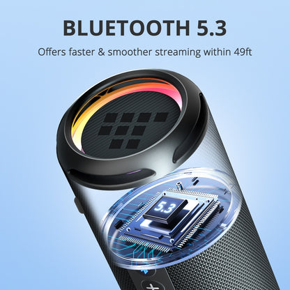 Tronsmart T7 Lite  + Housse - 24 Watt - 24 heures d'autonomie - IPX7 -Ultra compact et portable
