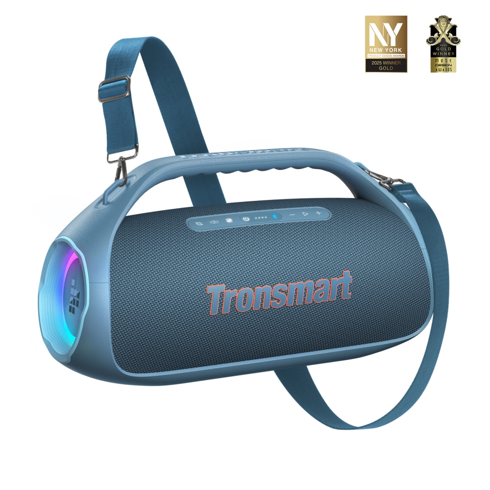 Tronsmart Bang 2 Enceinte de fête extérieure - 90 W de Pure Boom  - 26 heures d'autonomie - étancheité IPX6- application pour personnaliser l'égaliseur et synchroniser - 3 modes d'éclairage -  2,63 kg