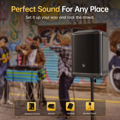 Tronsmart Hytune S1 - Sono portable 200W 118dB + 2 micros + trépied - 18h - 10m