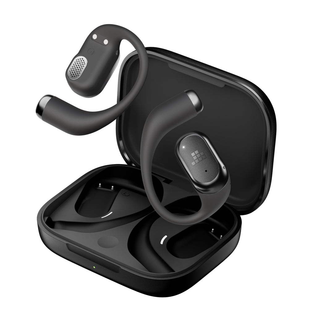 Tronsmart OpenFly 2 Pro - Casque ouvert - 4 micros IA - 10h -  40 heures  - égaliseur - 8,8 g- IPX5
