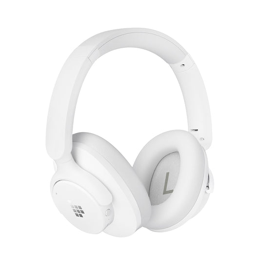 Tronsmart Sounfii Q20 + Housse- Suppression active du bruit  85 %  -  Coussinets d'oreille pivotants à 90°  - 60 heures de lecture avec ANC désactivé  -  basses percutantes