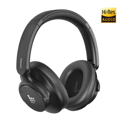 Tronsmart Q20S - Casque ANC hybride + Housse - 60h - Hi-Res Audio - Aux & sans fil