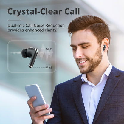 Écouteurs Tronsmart Sounfii R4 ENC -  Son équilibré - Contrôle tactile intelligent- Micro quadruple