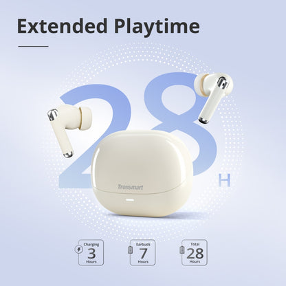 Écouteurs Tronsmart Sounfii R4 ENC -  Son équilibré - Contrôle tactile intelligent- Micro quadruple