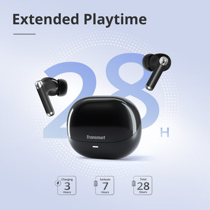 Écouteurs Tronsmart Sounfii R4 ENC -  Son équilibré - Contrôle tactile intelligent- Micro quadruple
