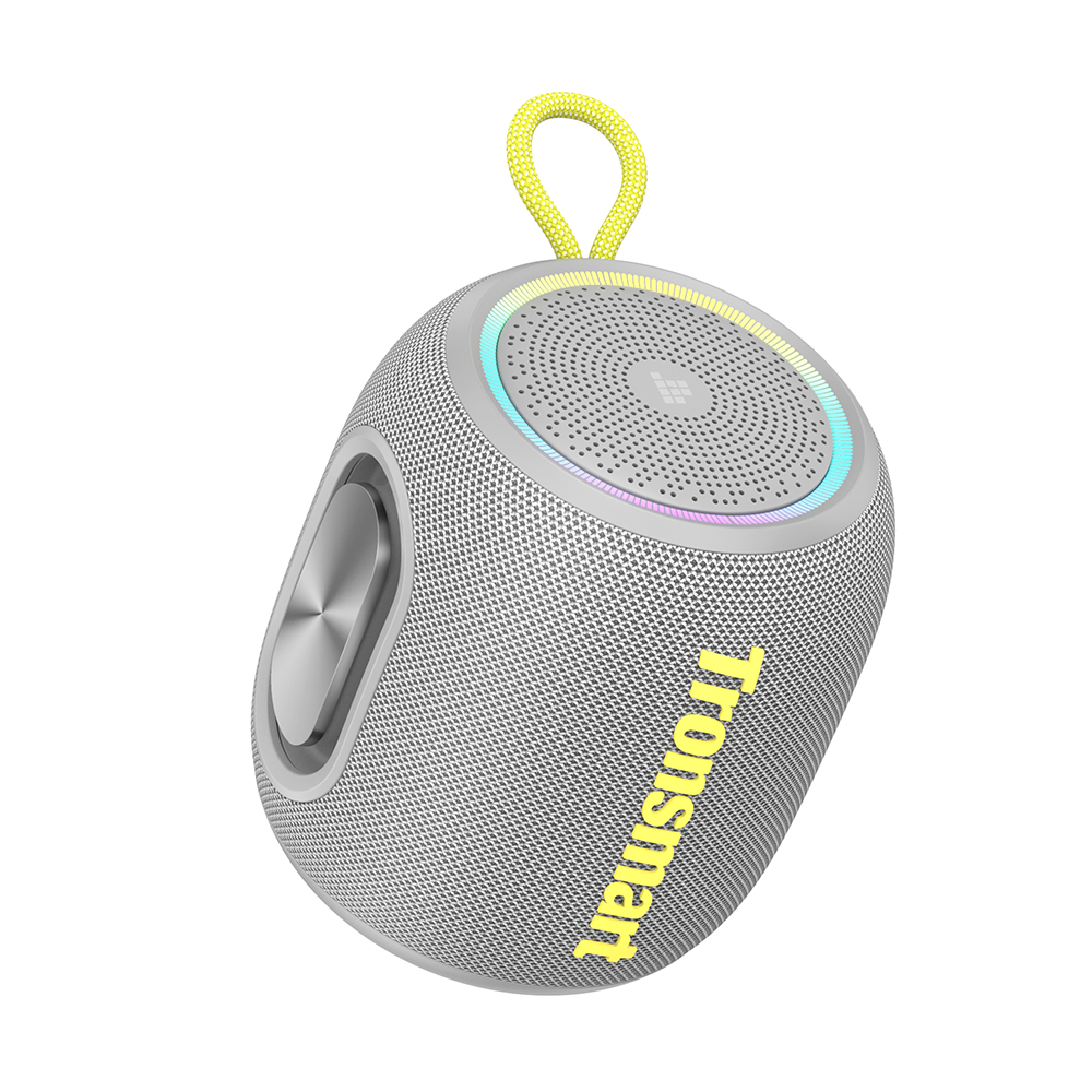 Tronsmart T8 mini  Enceinte d'extérieur portable - 16 Watt- Son équilibré à 360° - 20 heures d'autonomie de batterie -  microphone intégré - étanchéité IPX7 - couplage TWS -