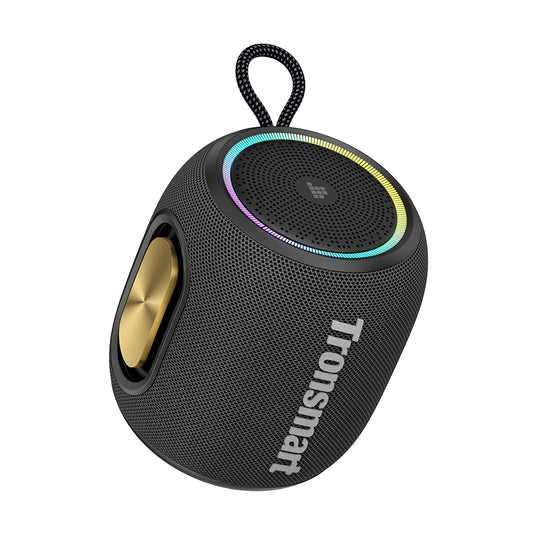 Tronsmart T8 mini  Enceinte d'extérieur portable - 16 Watt- Son équilibré à 360° - 20 heures d'autonomie de batterie -  microphone intégré - étanchéité IPX7 - couplage TWS -
