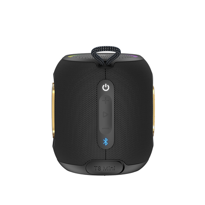 Tronsmart T8 mini  Enceinte d'extérieur portable - 16 Watt- Son équilibré à 360° - 20 heures d'autonomie de batterie -  microphone intégré - étanchéité IPX7 - couplage TWS -