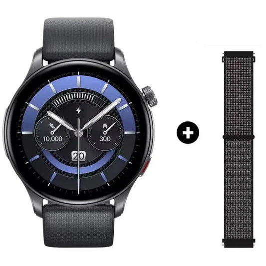 Zeblaze-Btalk 3 Smartwatch avec GPS - AMOLED - Luminosité  Jusqu'à 1000 nits - Résistance à l'eau  3 ATM - Capacité de la batterie  300 mAh - en mode économie de batterie  Jusqu'à 25 jours