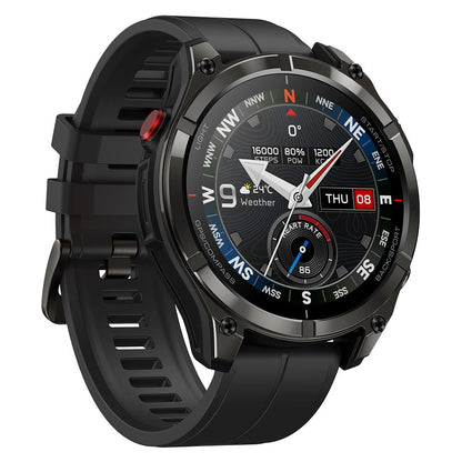 ZEBLAZE STRATOS 4 PRO - étanchéité 5 ATM - Écran AMOLED - Surveillance de la santé 24h/24 - GNSS intégré