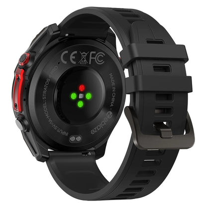 ZEBLAZE STRATOS 4 PRO - étanchéité 5 ATM - Écran AMOLED - Surveillance de la santé 24h/24 - GNSS intégré